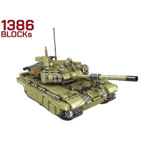 M0092P　AFM T-90 主力戦車 1386Blocks｜glampfield