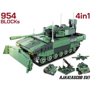 M0093T　AFM AJAX(ASCOD SV)戦闘車両 4in1 954Blocks｜glampfield
