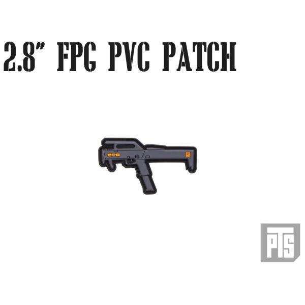 PTS-0056　【正規品】PTS 2.8インチ FPG PVC パッチ BK