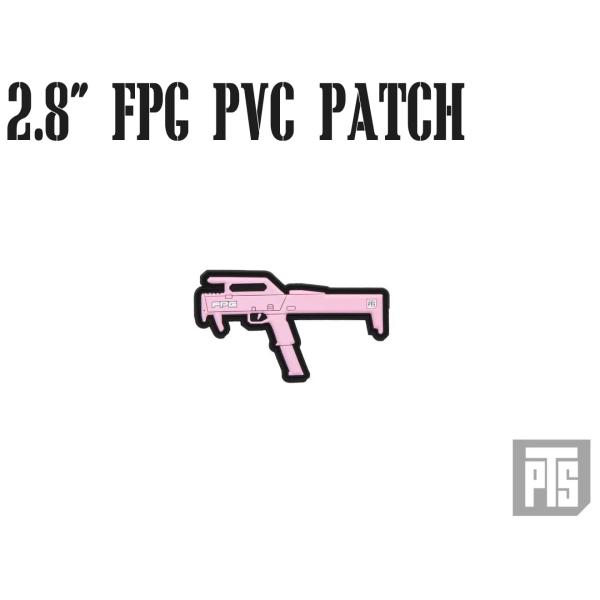 PTS-0057　【正規品】PTS 2.8インチ FPG PVC パッチ ピンク