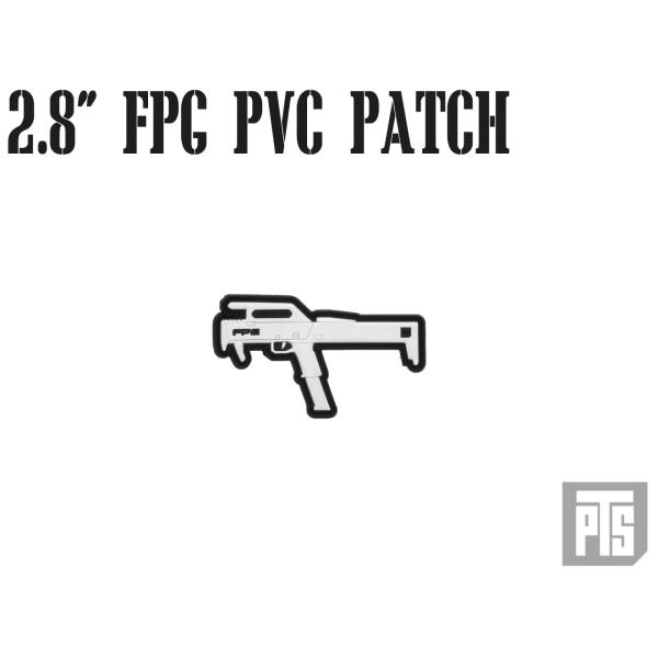 PTS-0058　【正規品】PTS 2.8インチ FPG PVC パッチ ホワイト