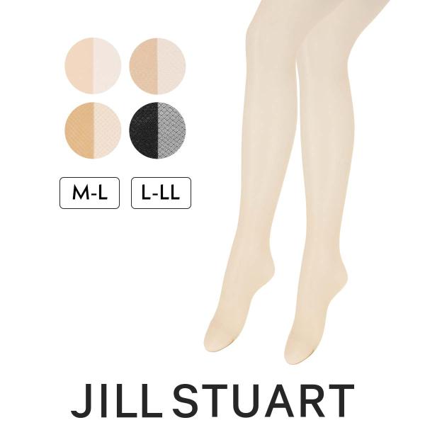 JILL STUART ジル スチュアート 日本製 ブライトプチダイヤ ストッキング  セパレート柄...