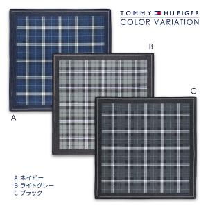 トミーヒルフィガー ハンカチ 綿100% マド...の詳細画像1