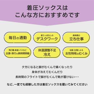 一般医療機器 着圧ソックス 段階圧力設計 弾性...の詳細画像4