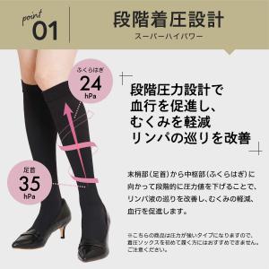 一般医療機器 着圧ソックス 段階圧力設計 弾性...の詳細画像5