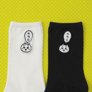 ちいかわ レディース ソックス ワンポイント ...の詳細画像1