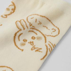ちいかわ クルー丈 ソックス うさぎ総柄 靴下...の詳細画像5