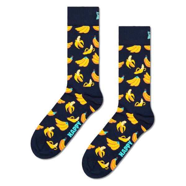 Happy Socks ハッピーソックス Banana バナナ  クルー丈 ソックス 靴下 ユニセッ...