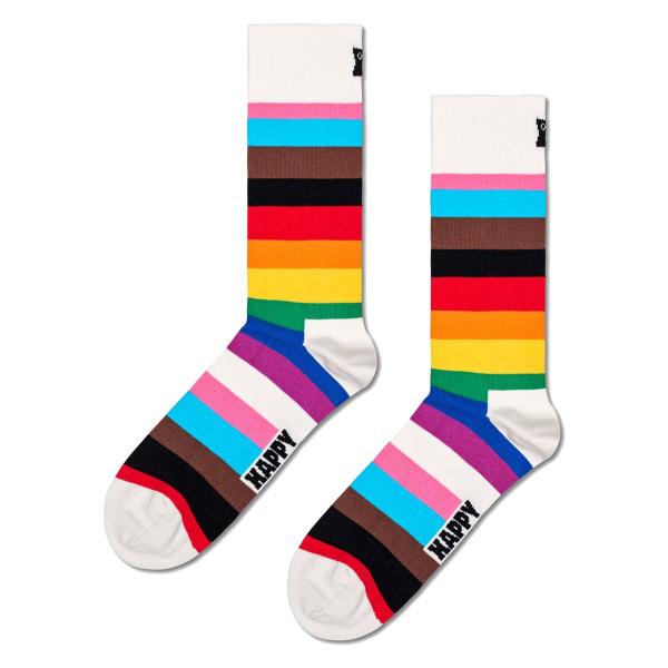 Happy Socks ハッピーソックス Pride Stripe プライド ストライプ  クルー丈...