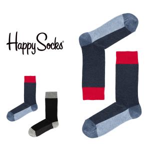 Happy Socks ハッピーソックス FOUR COLOR （ フォーカラー ） クルー丈 ソックス 靴下 ユニセックス メンズ ＆ レディス プレゼント10201904｜ナイガイ公式オンラインショップ