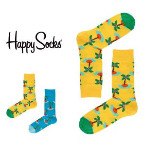 Happy Socks ハッピーソックス ISLAND  クルー丈 ソックス 靴下 ユニセックス メンズ ＆ レディス プレゼント10221908