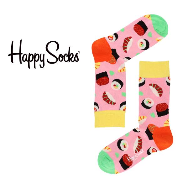 Happy Socks ハッピーソックス SUSHI（スシ）26-29.5cm クルー丈 ソックス ...