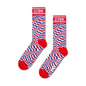 Happy Socks ハッピーソックスHappy Socks × Elton John エルトン ジョン エルトンジョン ストライプ クルー丈 ソックス 靴下 メンズ レディース 14240009｜glanage