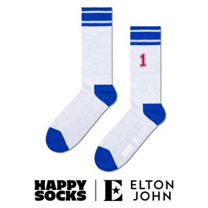 Happy Socks ハッピーソックスHappy Socks × Elton John エルトン ジョン Elton John Stadium スタジアム クルー丈 ソックス 靴下 メンズ レディース 14240010｜glanage