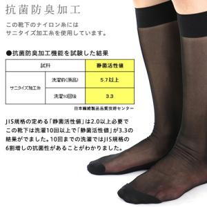洗濯しても効果が落ちない 抗菌防臭 シースルー...の詳細画像3