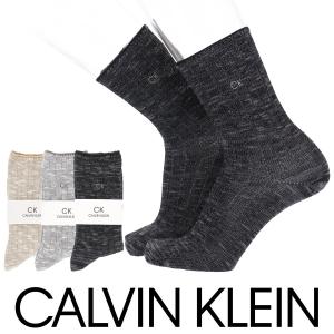 Calvin Klein カルバン・クライン カジュアル ソックス メランジリンクス
