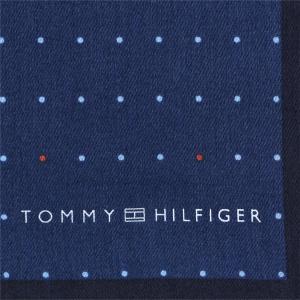 トミーヒルフィガー ハンカチ 綿100% ピン...の詳細画像3