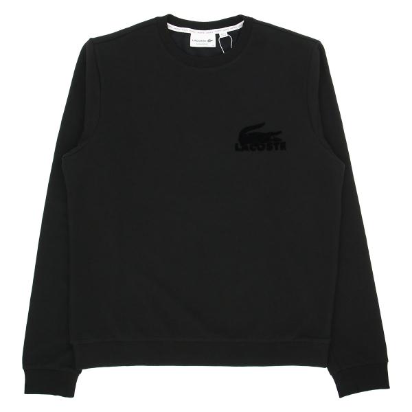 LACOSTE ラコステ CROCO FLOCK SWEATSHIRTS クロコ フロック 長袖 ス...