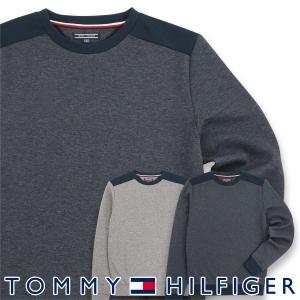 TOMMY HILFIGER トミーヒルフィガー FLAG TECH TRACK TOP LS クルーネック 長袖 スウェットシャツ トレーナー メンズ メール便不可