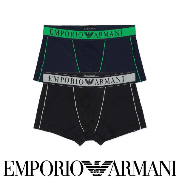 50%OFF ボクサーパンツ エンポリオ アルマーニ PIQUET マイクロファイバー 前閉じ EU...