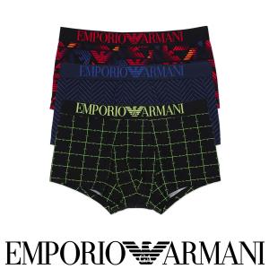EMPORIO ARMANI エンポリオ アルマーニ TRUNK MICROFIBER ロゴバンド ボクサーパンツ 前閉じ パンツ EUサイズ 男性 メンズ アンダーウェア 下着 54075350