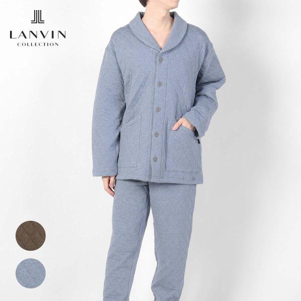 LANVIN COLLECTION ランバン コレクション  中綿二ットキルト メンズ ローブ 半纏...