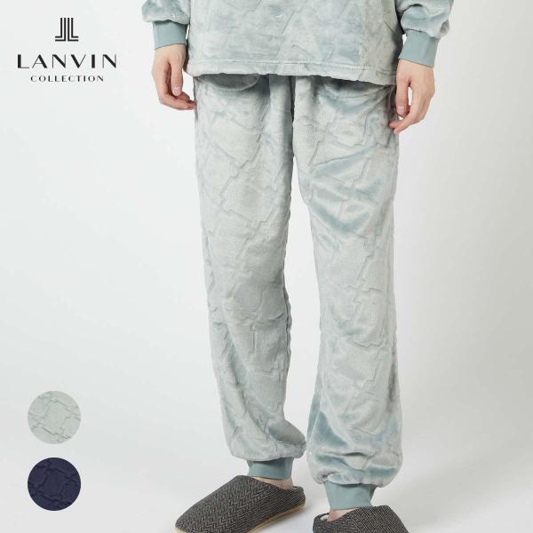 LANVIN COLLECTION ランバン コレクション 滑らかフリース シルキーマイヤー スウェ...