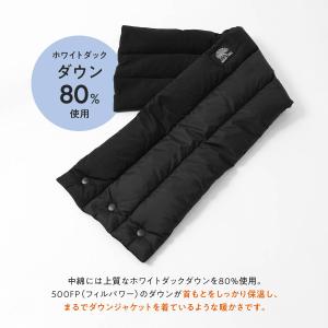 軽量 ダウンネックウォーマー ダウンマフラー ...の詳細画像3