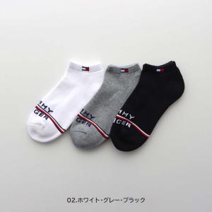 3足セット ソックス スニーカー丈 トミーヒル...の詳細画像2
