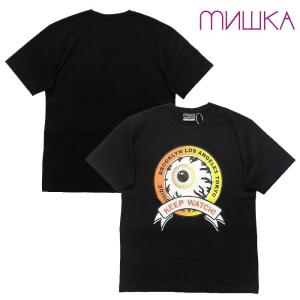 20％OFF ミシカ MISHKA Tシャツ 半袖 プリント KEEP WATCHH TEE｜glandproof