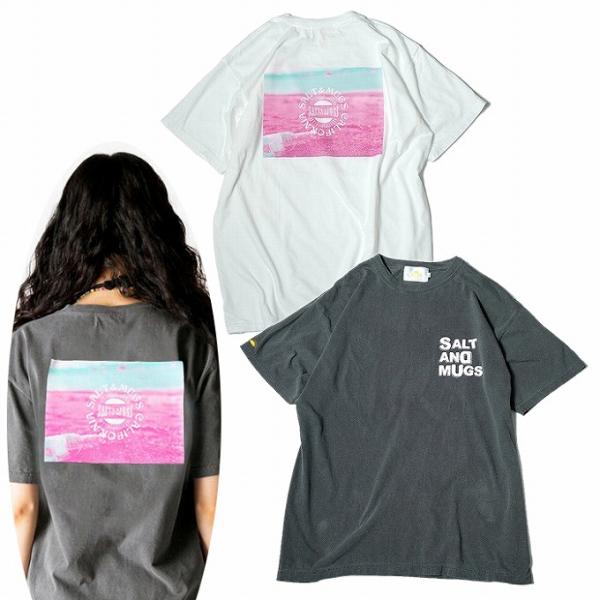 ソルトアンドマグス SALT&amp;MUGS Tシャツ フォトプリント Morning Sun Tee