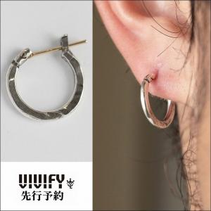 VIVIFY（ビビファイ） 送料無料 2個セット HammeredHoopPierce Lサイズ