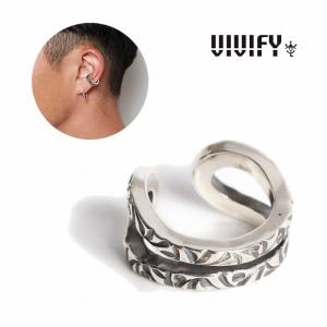 ビビファイ VIVIFY ピアス シルバー Loopin’ Ear cuff/Arabesque｜glandproof