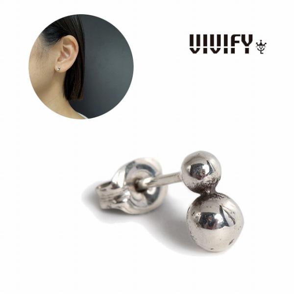 VIVIFY ビビファイ ピアス シルバー Double Dot Pierce