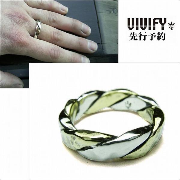 ビビファイ VIVIFY  指輪 リング ツイストTwist &amp; Press Ring(Silver...