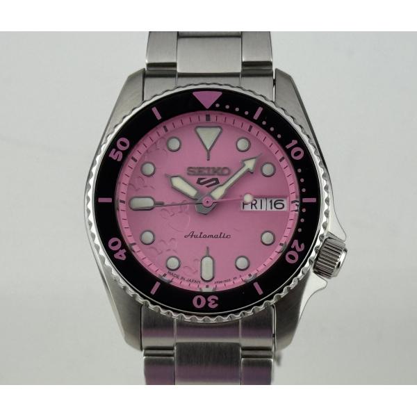 【未使用品】SEIKO セイコー 5スポーツ SKX series ピンクパンサー コラボレーション...