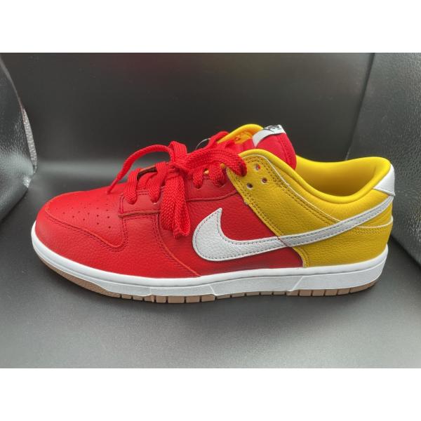 [27.5cm]NIKE BY YOU DUNK LOW  レッド/イエロー　AH7979-992