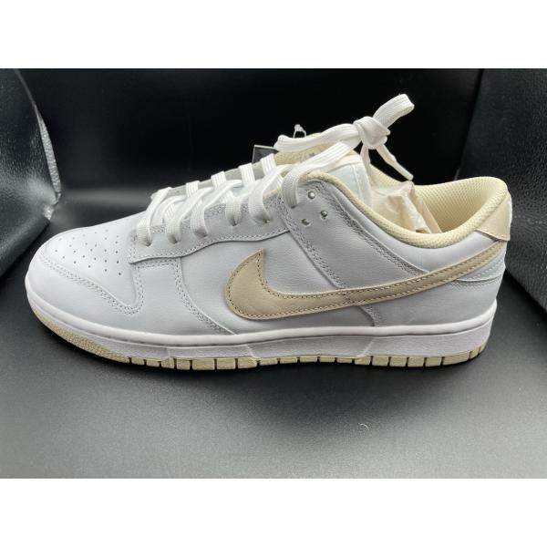 [ウィメンズ28.5cm]W NIKE DUNK LOW WHITE/PEARL WHITE DD1...