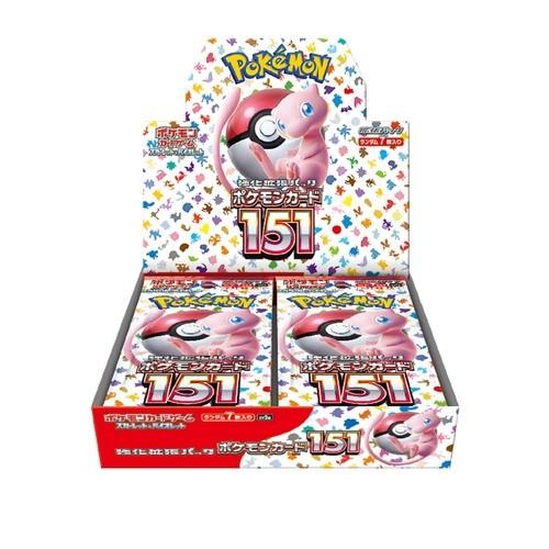 ポケモンカードゲーム スカーレット＆バイオレット 強化拡張パック 151（イチゴーイチ） BOX