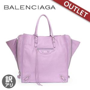 訳あり アウトレット バレンシアガ トート バッグ ピンク レザー 革 ローズ オルキデ BALENCIAGA 357330 DBCAN 5811 PAPIER A5｜glass-expert