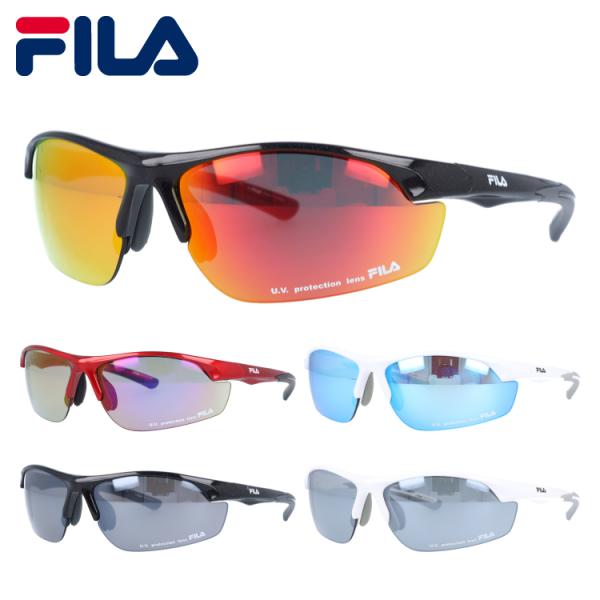 フィラ サングラス ミラーレンズ アジアンフィット（フレキシブルノーズバッド） FILA SF400...