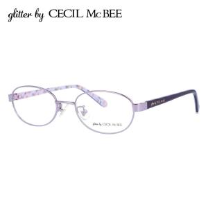 グリッターバイセシルマクビー メガネ フレーム 伊達 度付き 度入り 眼鏡 アジアンフィット glitter by CECIL McBEE GCF 3501-2 50 プレゼント ギフト｜glass-expert