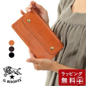 IL BISONTE（イルビゾンテ） 財布 レザーロングウォレット