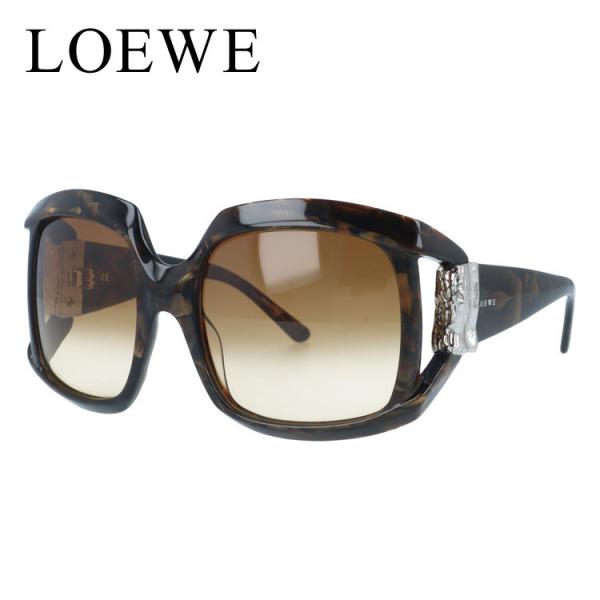 ロエベ サングラス レギュラーフィット LOEWE SLW699M 09PB 56 スクエア ユニセ...
