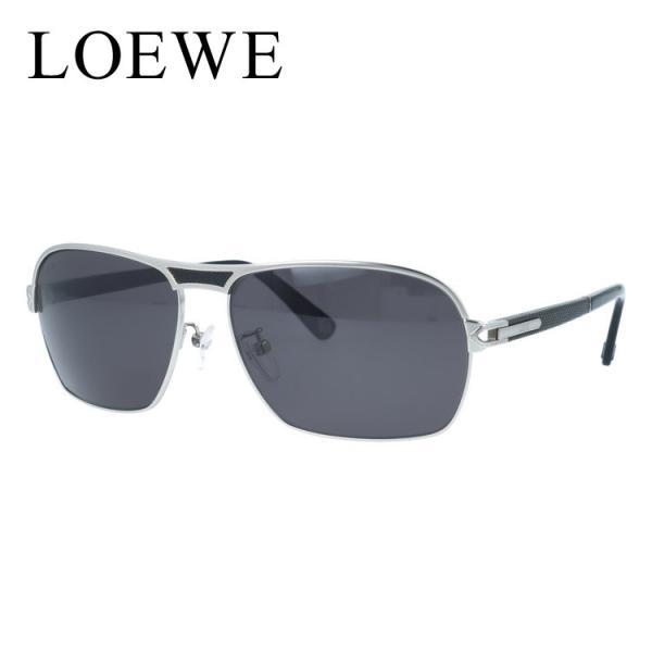 ロエベ サングラス 偏光サングラス LOEWE SLW456M 581P 61 スクエア ユニセック...