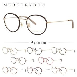 MERCURYDUO（マーキュリーデュオ） メガネ 眼鏡 フレーム 度付き 度