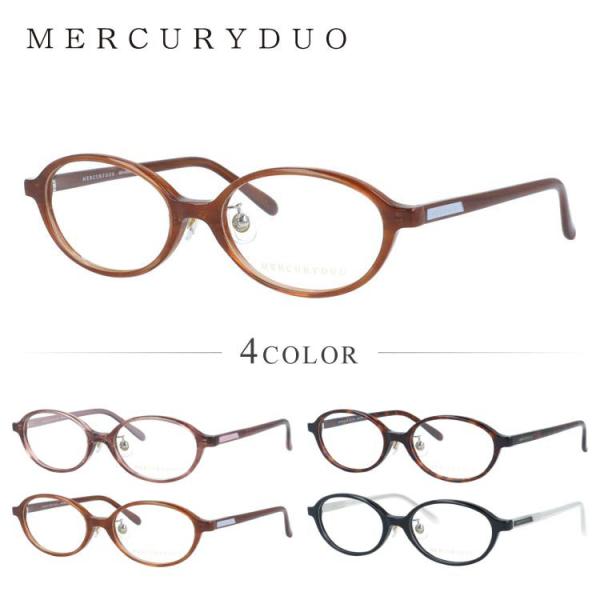 マーキュリーデュオ メガネ フレーム 伊達メガネ 度付き 度入り   調整可能ノーズパッド MERC...