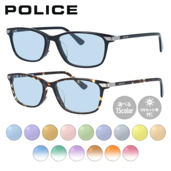 ポリス サングラス ライトカラーレンズセットブランド アジアンフィット POLICE VPL663J...