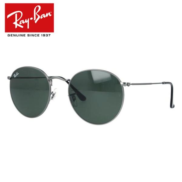 レイバン サングラス 度付き対応 ラウンドメタル Ray-Ban ROUND METAL RB344...