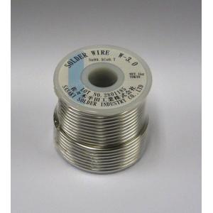 錫-銅ハンダ ガラス工芸用 鉛フリー Sn99.3/Cu0.7 線径3mm 1kg巻 応援